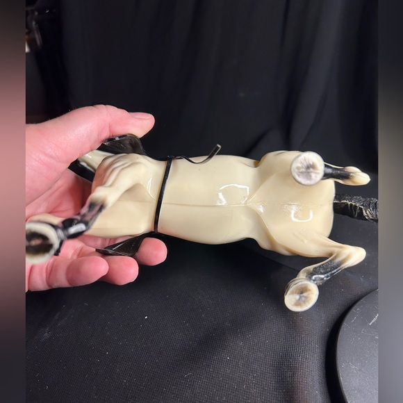 HARTLAND PLASTIC CO VTG Toy Horse, reins are damaged. Late 50s - Picture 6 of 9